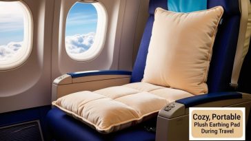 Plush Earthing Pad For Lap Travel