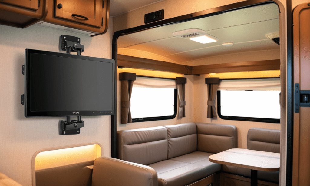Tv Mount For 24 for Enlighten Travel Trailer